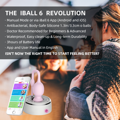 iball kegel 6 pro for Pelvic Floor Muscle Training